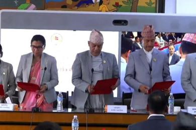 राष्ट्रियसभाका चार समितिका सभापतिको शपथ